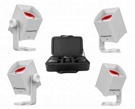 Chauvet FREEDOM H1 X4 Batterilampe (Hvid)