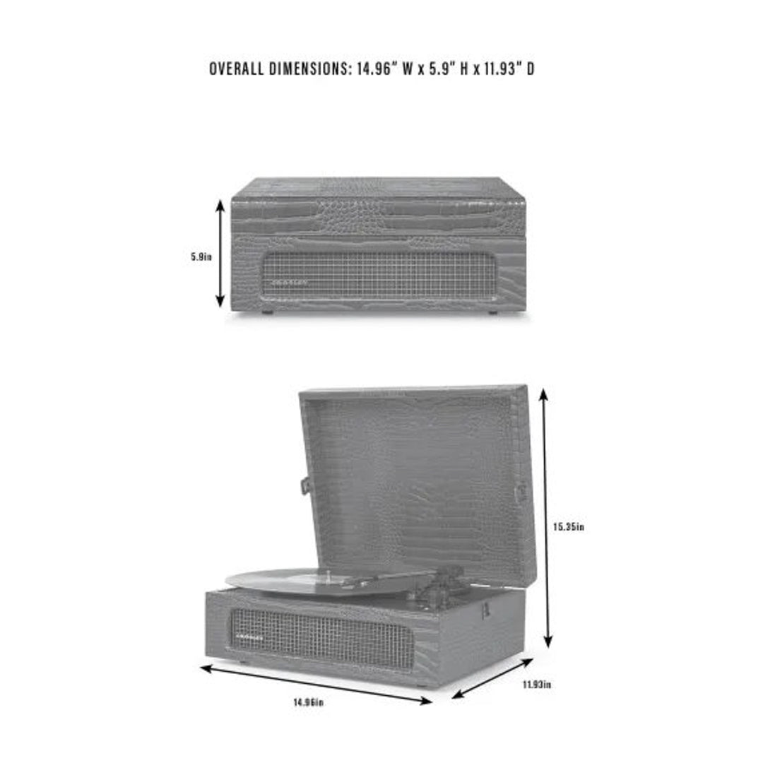 Crosley Voyager Pladespiller Tovejs Bluetooth (Floral)
