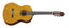 Yamaha CS40 II 3/4 Klassisk Spansk Guitar