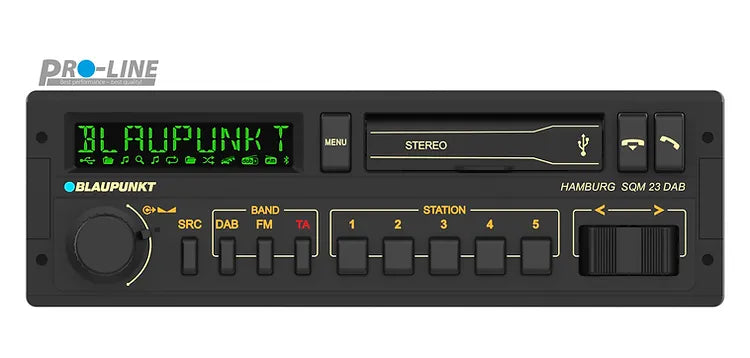 Blaupunkt Hamburg SQM 23 DAB Bilradio m. DAB+ og Bluetooth