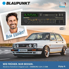 Blaupunkt Hamburg SQM 23 DAB Bilradio m. DAB+ og Bluetooth