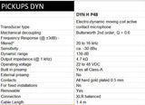 Schertler DYN-H-P48 Kontaktmikrofon til harpe