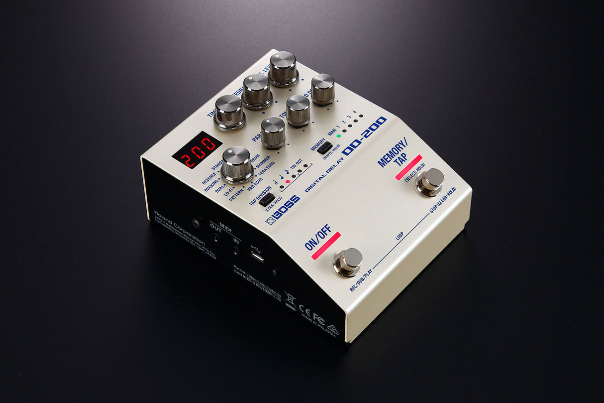 Boss DD-200 Digital Delay Guitarpedal