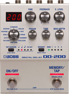 Boss DD-200 Digital Delay Guitarpedal