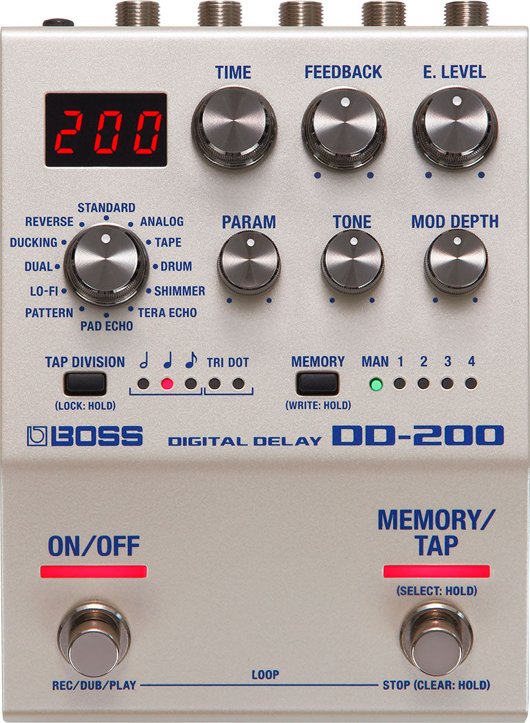 Boss DD-200 Digital Delay Guitarpedal