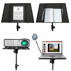 Laptop- og projektorstativ med smartphoneholder