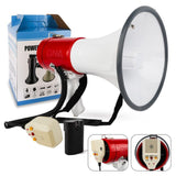 DNA MEGA2 Megafon 50W med Bluetooth, USB, AUX & MicroSD