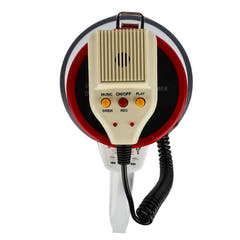 DNA MEGA2 Megafon 50W med Bluetooth, USB, AUX & MicroSD
