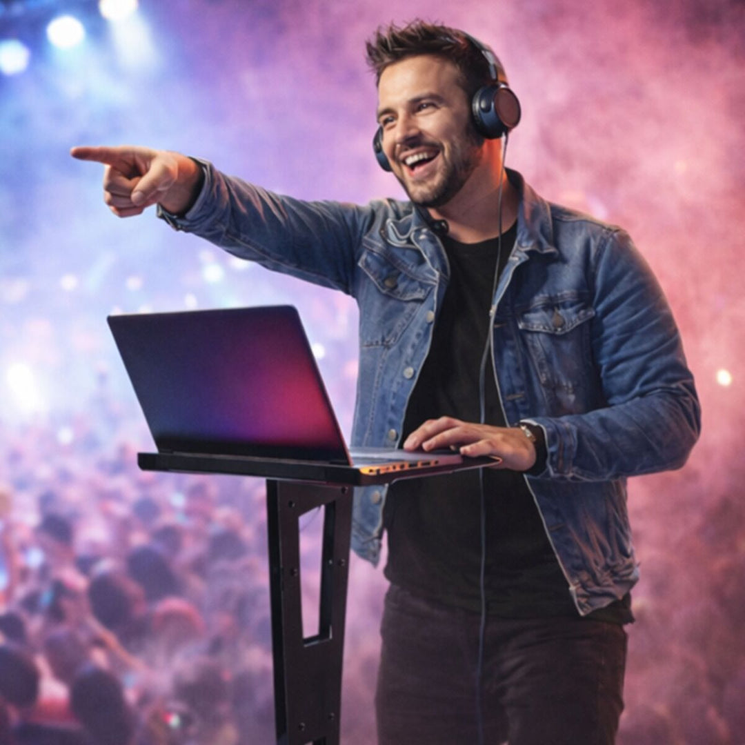 DNA PODIUM DJ Stand til Laptop og Controller
