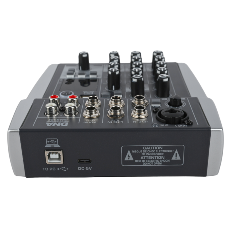 DNA QMX502 Lydmixer 5 Kanaler