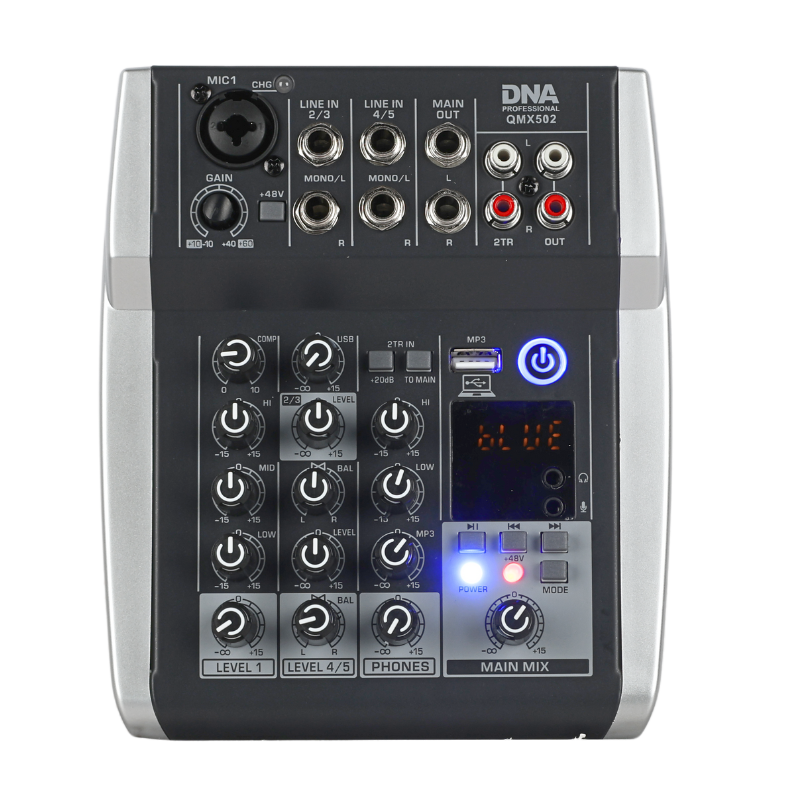 DNA QMX502 Lydmixer 5 Kanaler