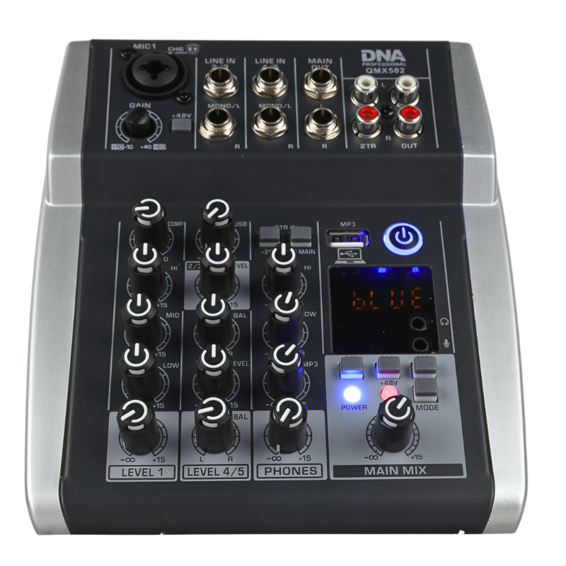 DNA QMX502 Lydmixer 5 Kanaler