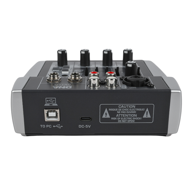 DNA QMX402 lydmixer 3 kanaler og Bluetooth