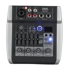 DNA QMX402 lydmixer 3 kanaler og Bluetooth