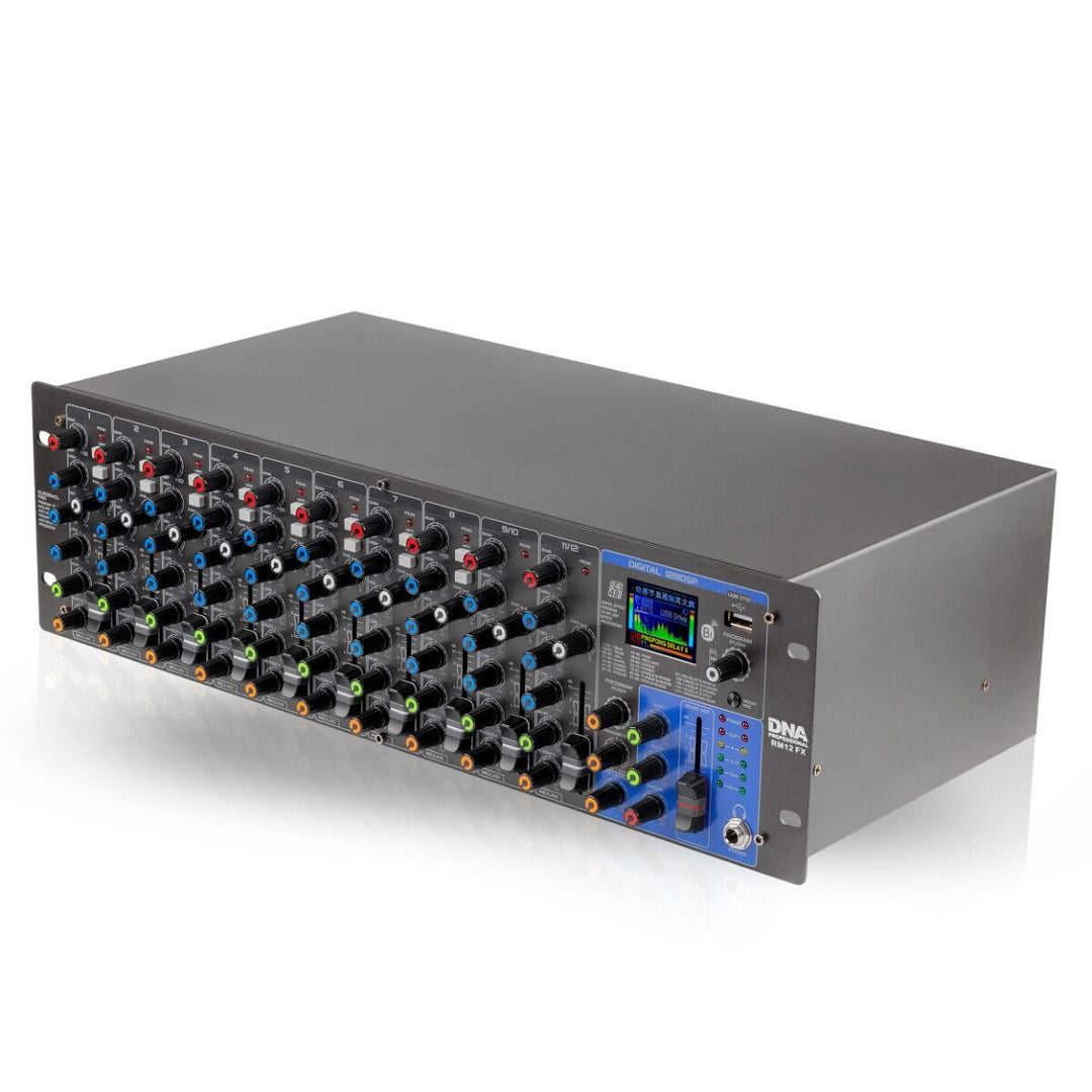 DNA RM12FX Rackmixer med Bluetooth