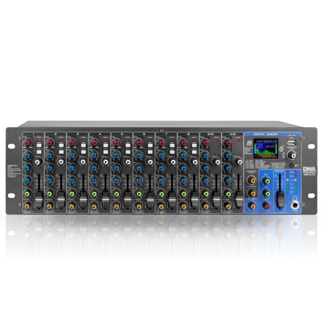 DNA RM12FX Rackmixer med Bluetooth