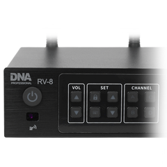 DNA RV-8 Trådløst UHF Mikrofon Sæt med 8 Håndholdte Mikrofoner