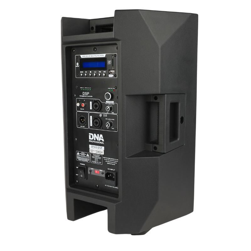 DNA SPX10 DSP aktivt højttalerkabinet 10" 250W