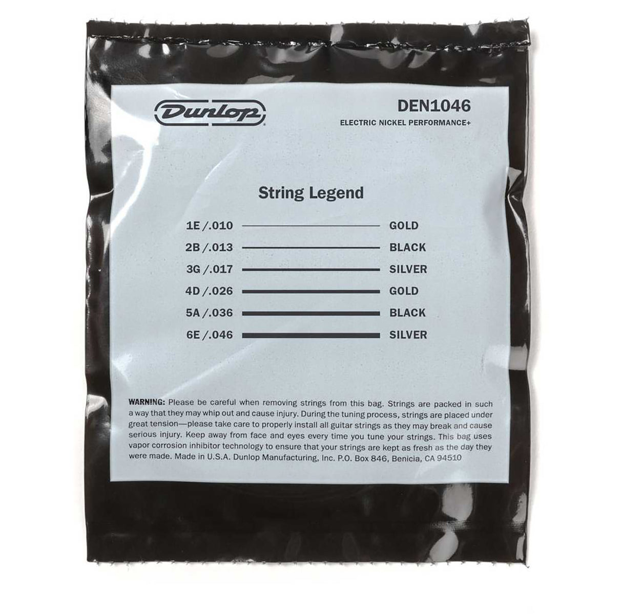 Dunlop DEN1046 Guitarstrenge (10-46)