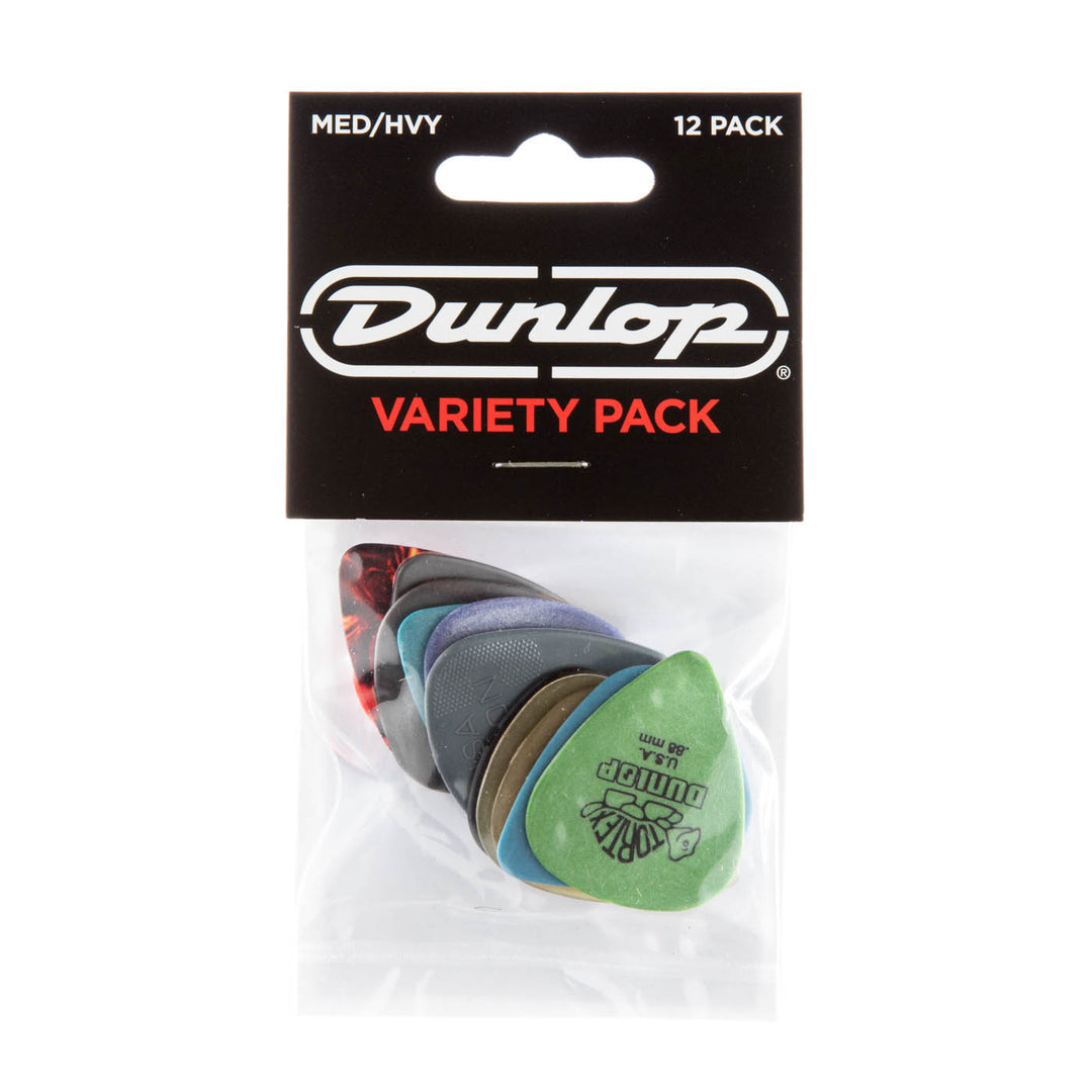 Dunlop 12-PVP102 Plektre 12 stk. (Medium/Heavy)