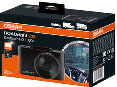 OSRAM ROADsight 20 Bilkamera – Full HD 1080p Dashcam med 120° vidvinkel