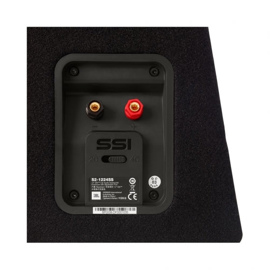 JBL S2-1224SS Subwoofer i Kabinet (12")