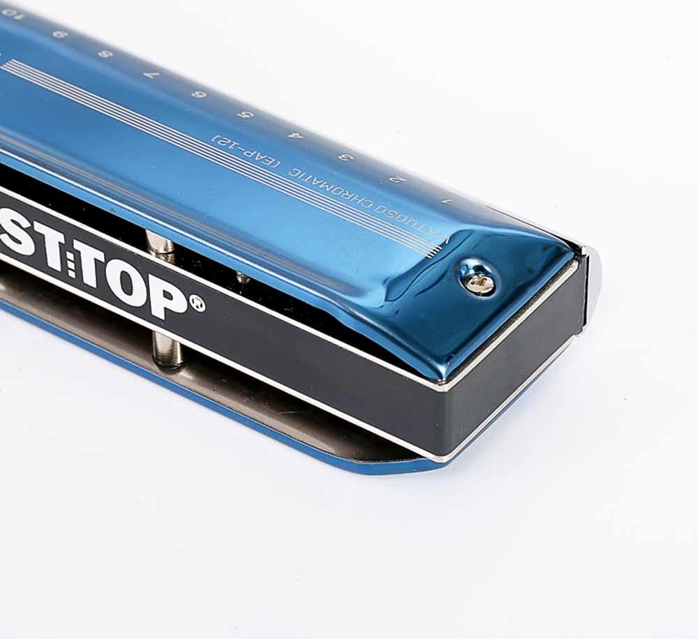 Easttop EAP-12 12-huls Kromatisk Mundharmonika (C)