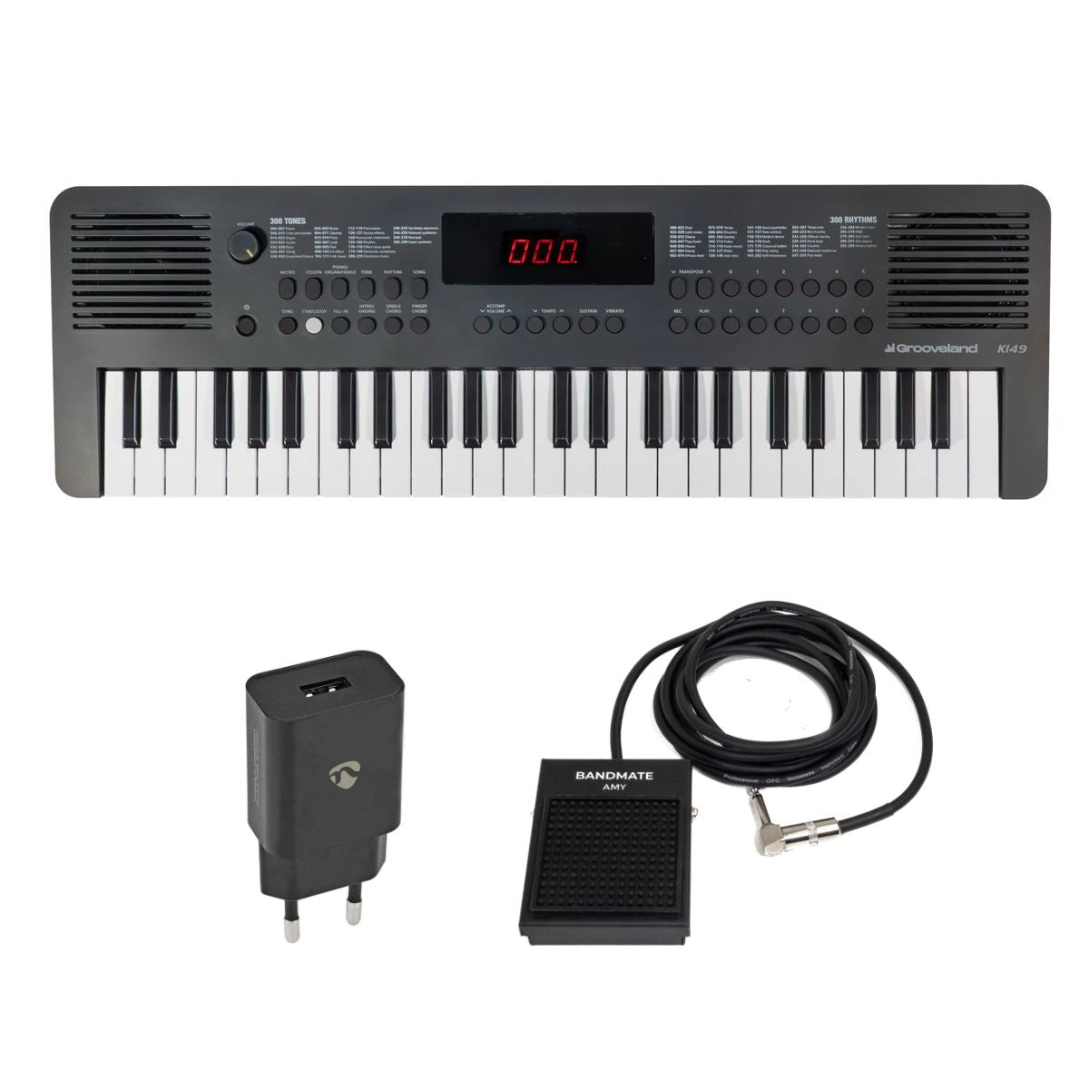 Grooveland E149 Keyboard startpakke