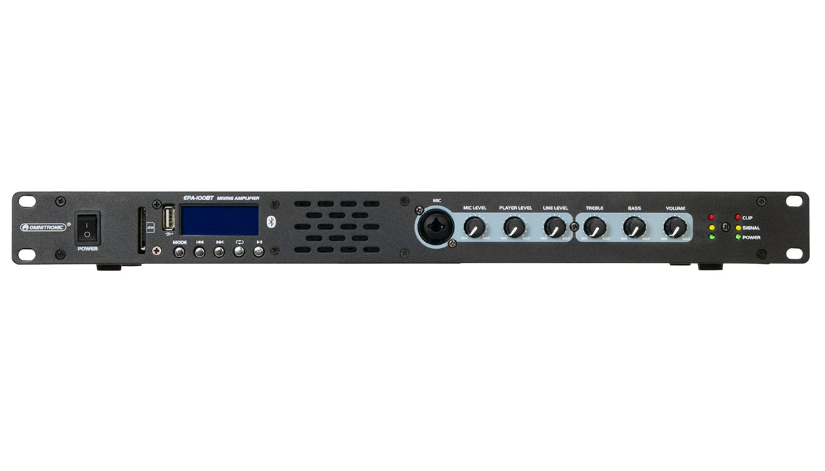 Omnitronic EPA-100BT Medieafspiller