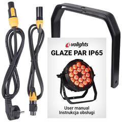 Evolights Glaze PAR IP65 LED-spot – RGBW