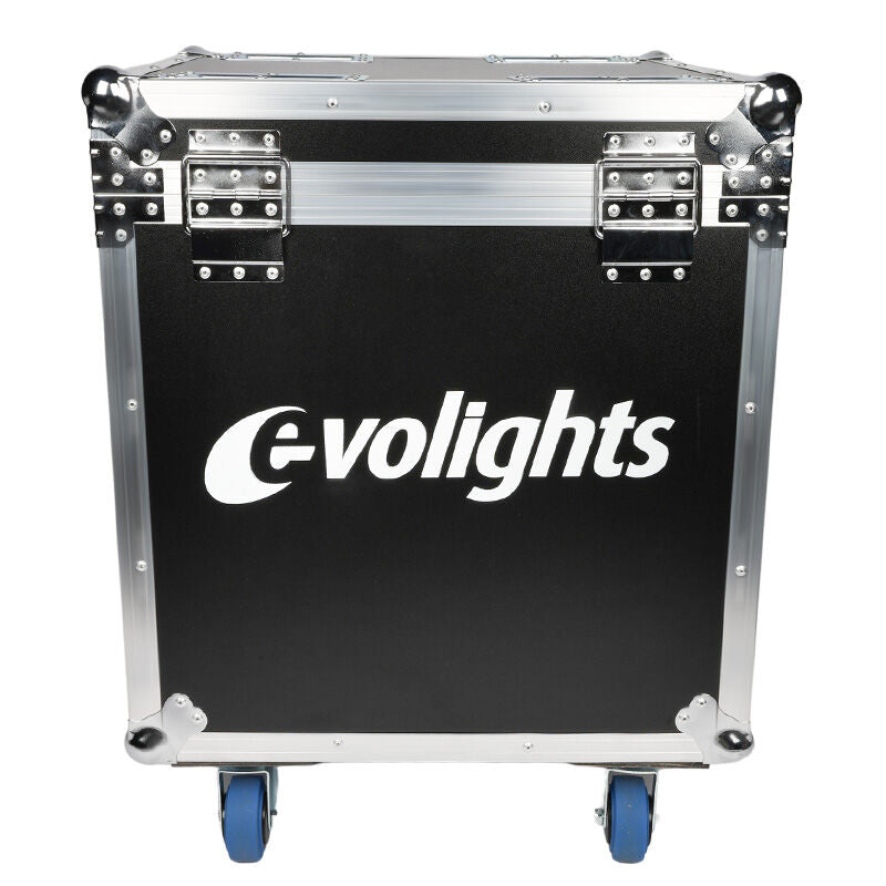 Flightcase til 2 x Evolights Lumeno