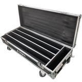 Flightcase til 4 x Evolights Glaze Bar