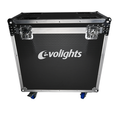 Flightcase til 2 x Evolights Lumen 7 Ring