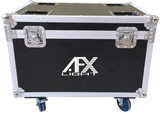 AFX Flightcase til 6 x W15 LED lamper