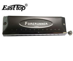 Easttop 'Forerunner' Kromatisk 12-huls Mundharmonika (C)