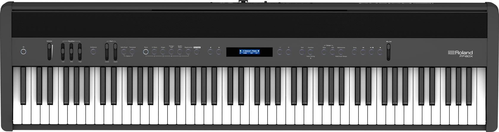 Roland FP-60X El Klaver (Sort)