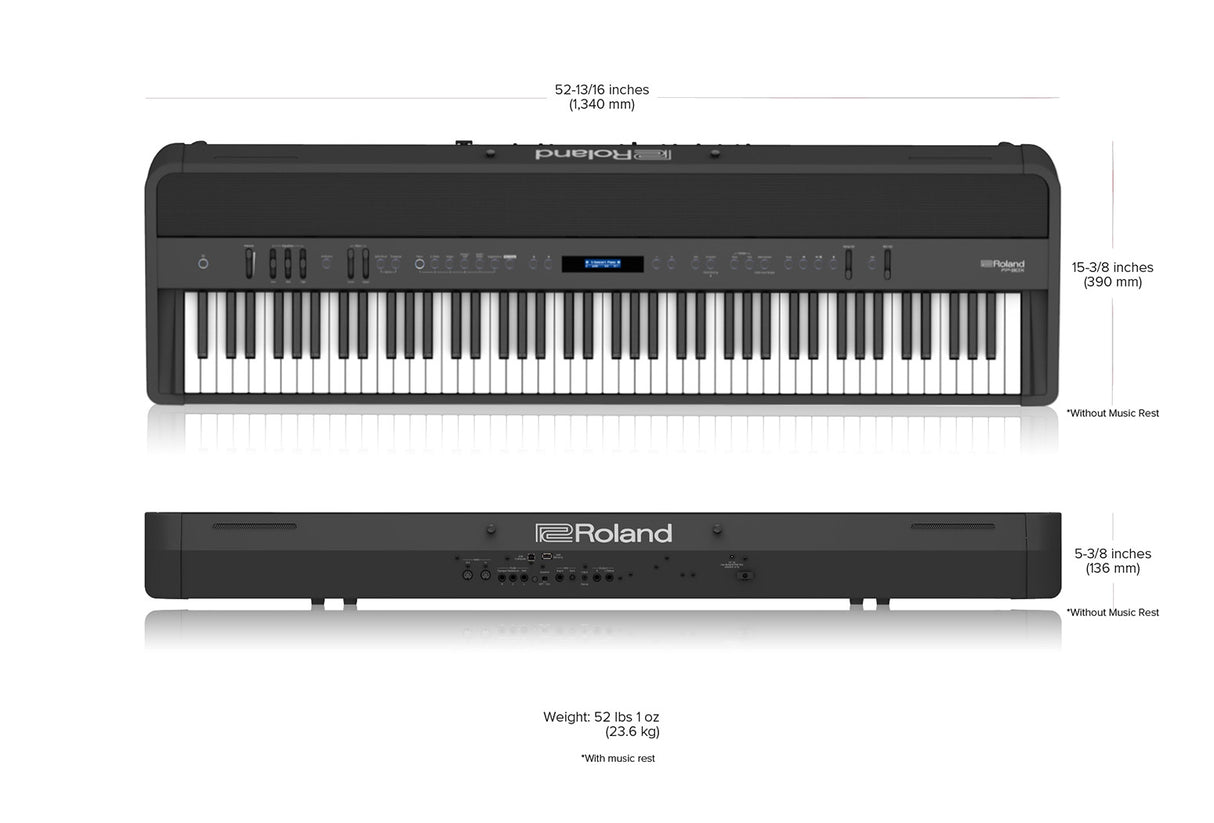 Roland FP-90X El Klaver (Sort)