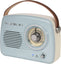 Madison Retro Radio m. Bluetooth (Lyseblå)