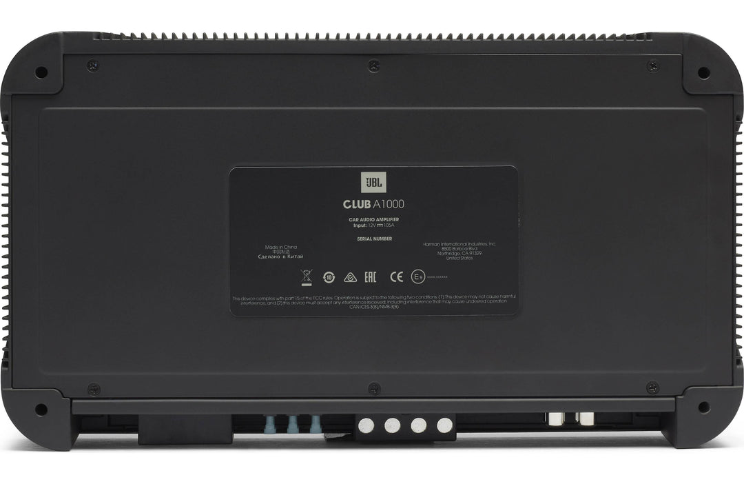 JBL Club A1000 1-kanals Bil Forstærker (2000W)