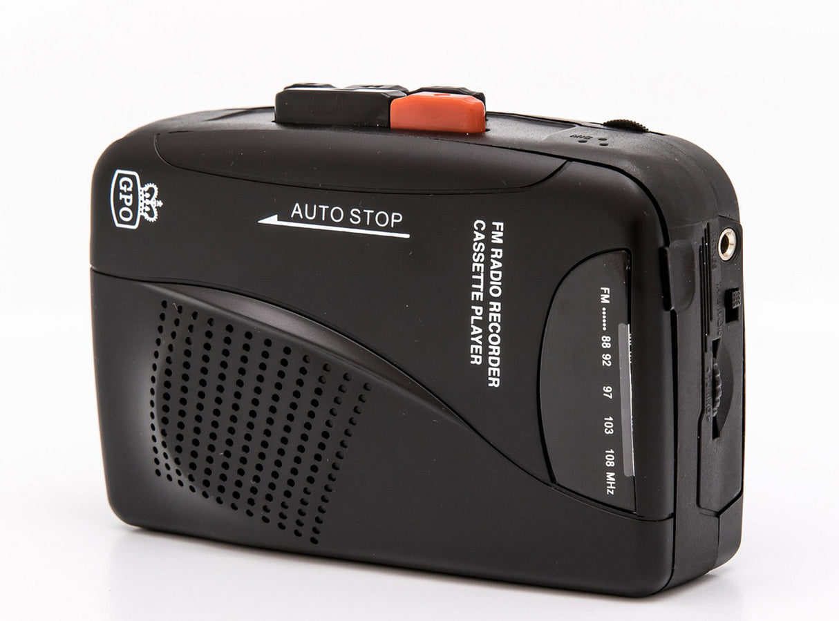 GPO Kassetteafspiller/Walkman (Sort)