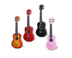 Reno RU300 Grand Koncert Ukulele (Rød)