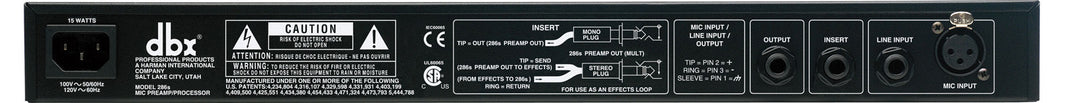 dbx 286S Mikrofon Preamp