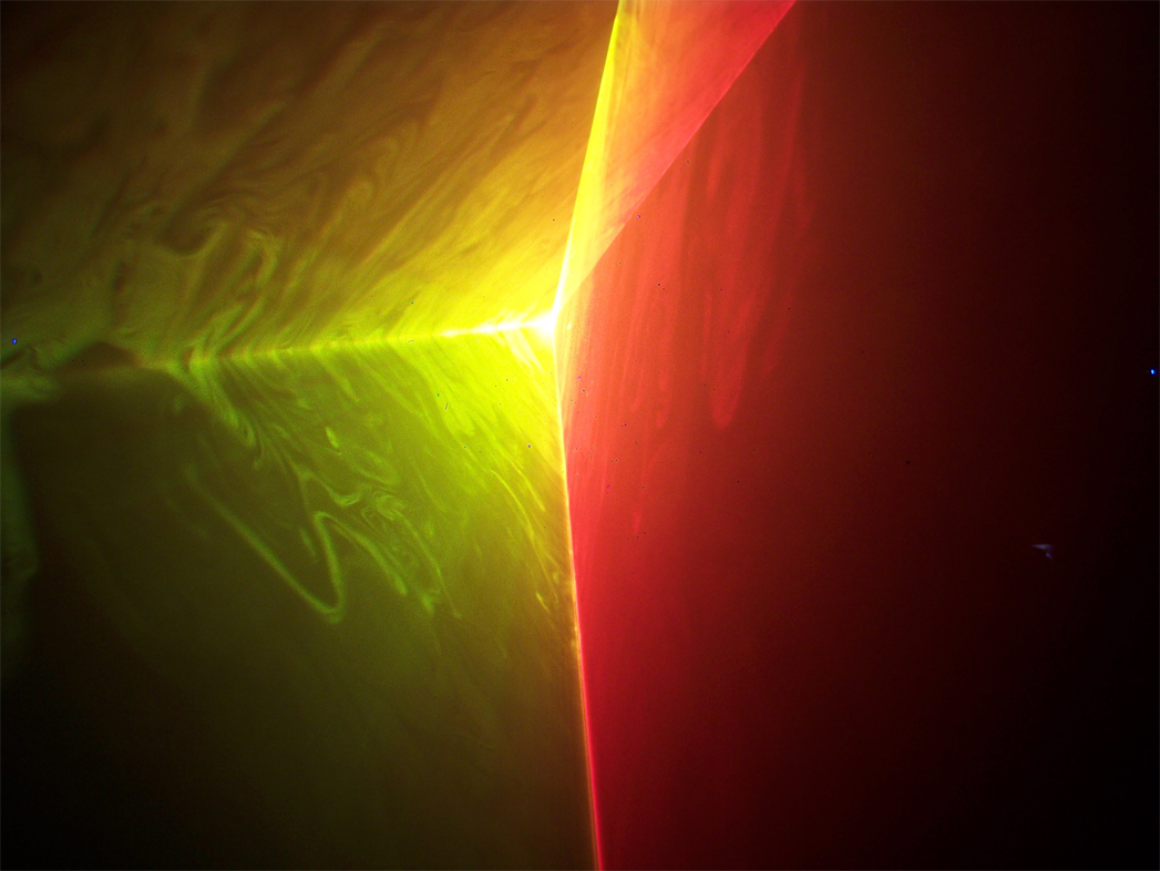 Ibiza Laserlys m. DMX og ILDA (RGB, 1100MW)