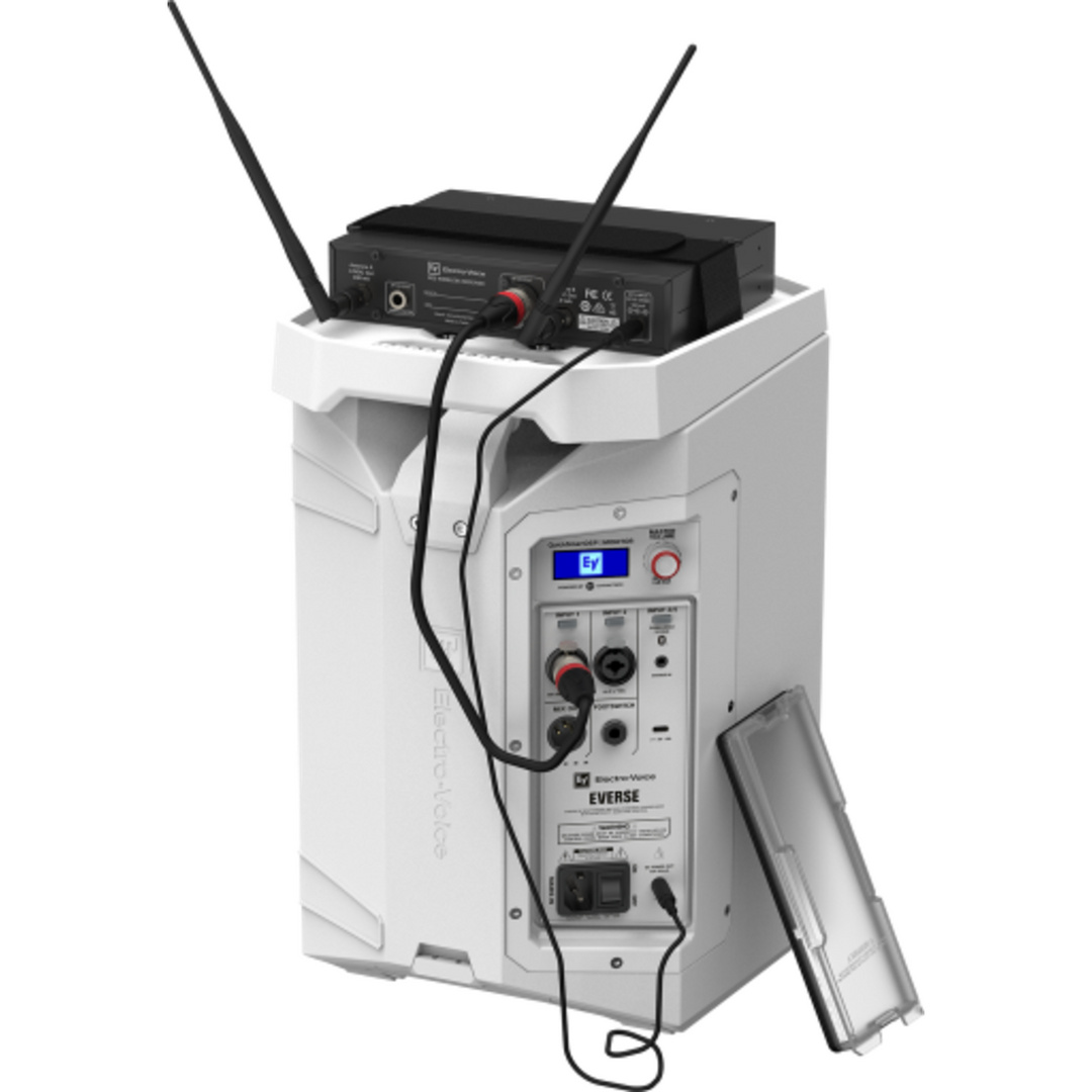 Electro-Voice EV 8 - batteri højttaler (HVID)