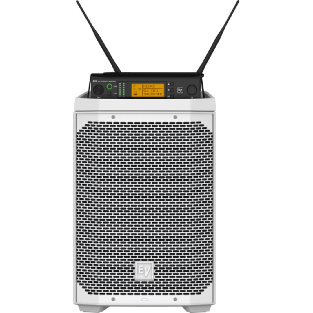 Electro-Voice EV 8 - batteri højttaler (HVID)