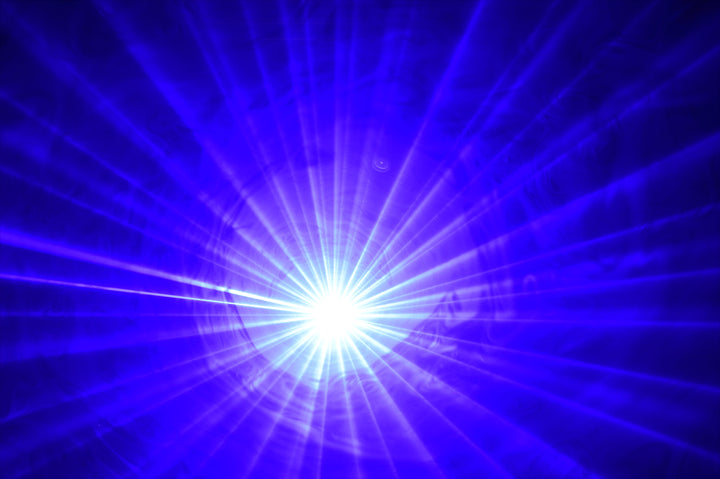 Ibiza Laserlys m. DMX og ILDA (RGB, 1100MW)