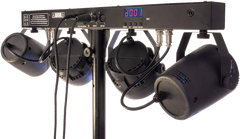 Ibiza LED Lysbar Moonflower, Laser og Strobe