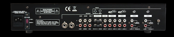 BST AT-218 DJ Mixer 6 kanaler med Bluetooth