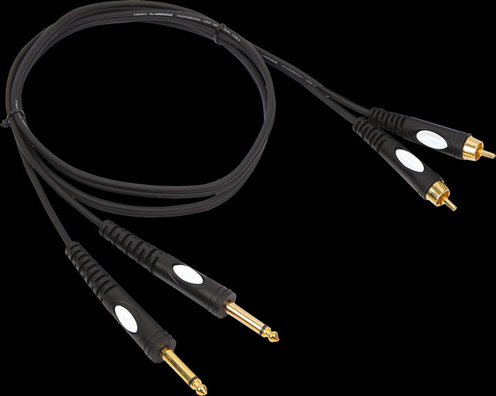 BST Phono til 6,3mm Jack Adapterkabel (3m)