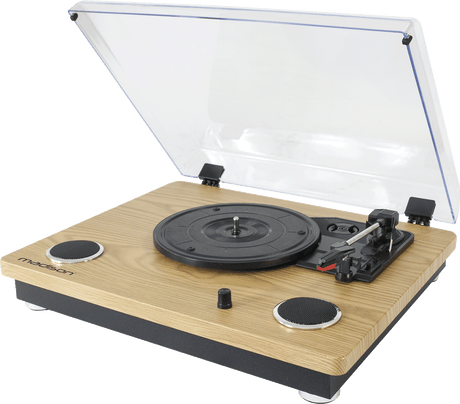 Madison Pladespiller m. USB & Bluetooth (Træ)